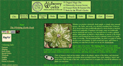 Desktop Screenshot of alchemy-works.com